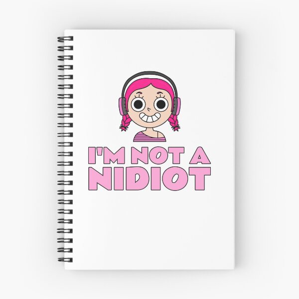 Item preview, I'm not a nidiot. Pink. designed and sold by PrintPit.