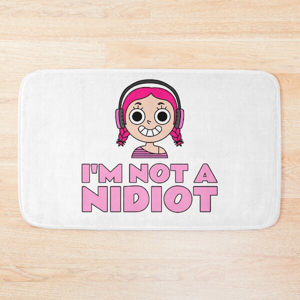 Item preview, I'm not a nidiot. Pink. designed and sold by PrintPit.