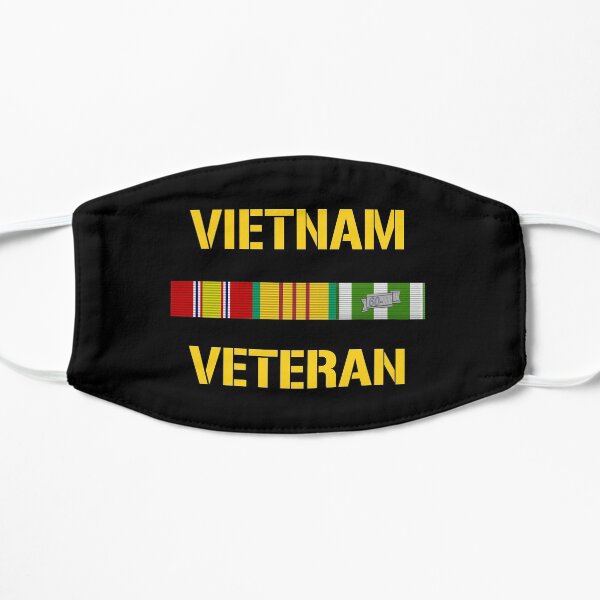 Vietnam Veteran Ribbon Bar Flat Mask