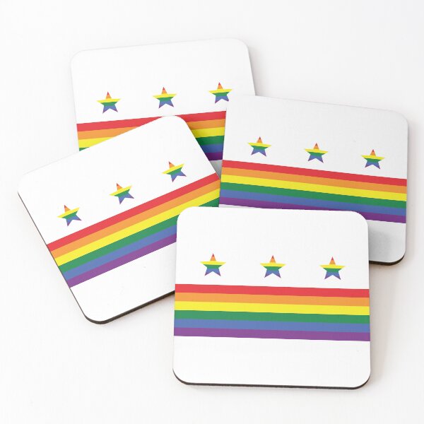 Item preview, Washington DC Gay Pride Parade Rainbow Flag designed and sold by Michelle Sarah.