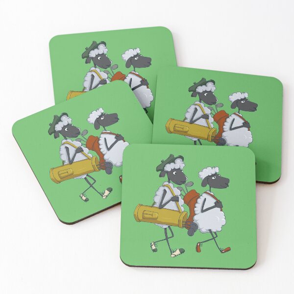 Item preview, Sheep playing golf designed and sold by zias.