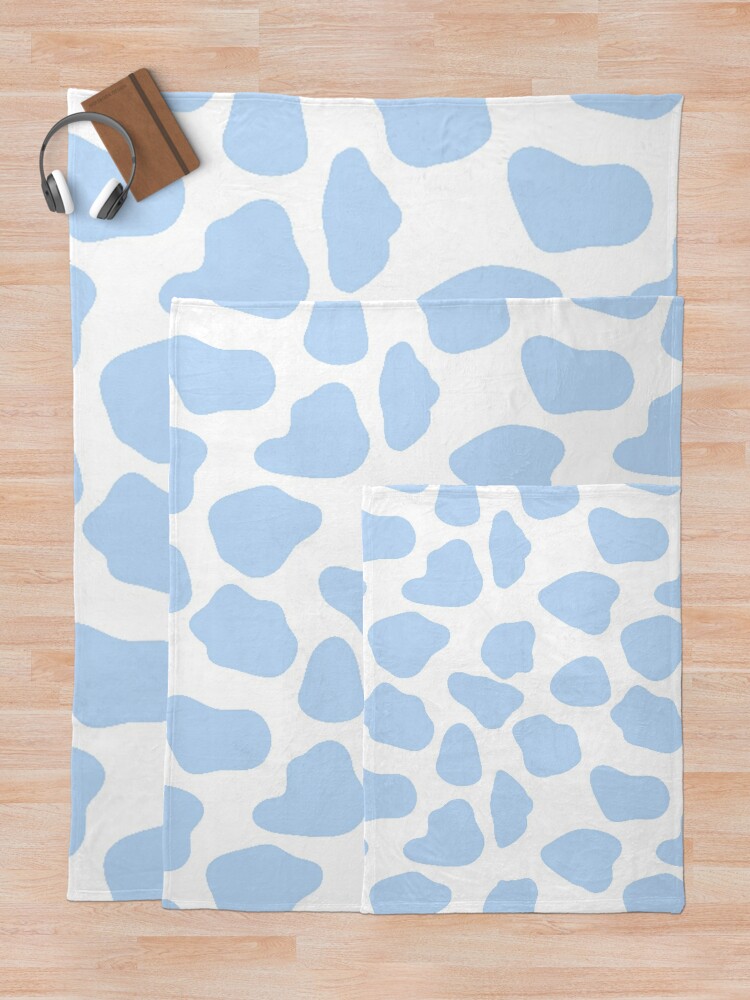 Baby Blue Cow Print Tapestry for Sale by laurencude