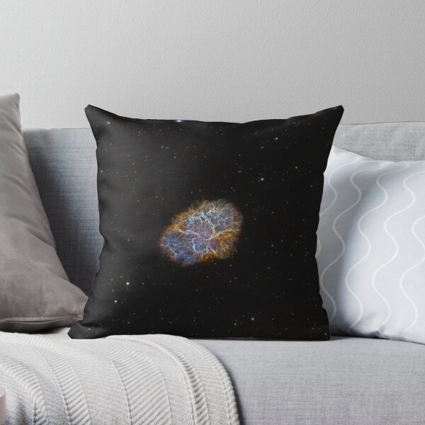 Crab Nebula Throw Pillow