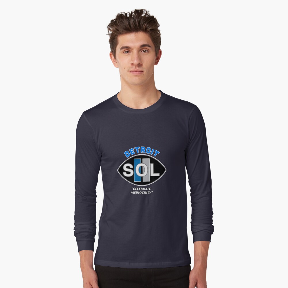 DRAWGENIUS Detroit-same Old Lions Long Sleeve T-Shirt