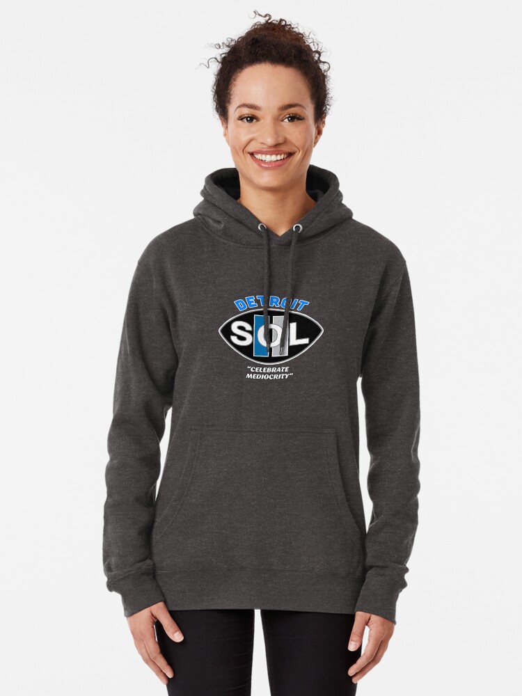 Nfl Detroit Lions Football 313 Grit Hoodie Sweatshirt