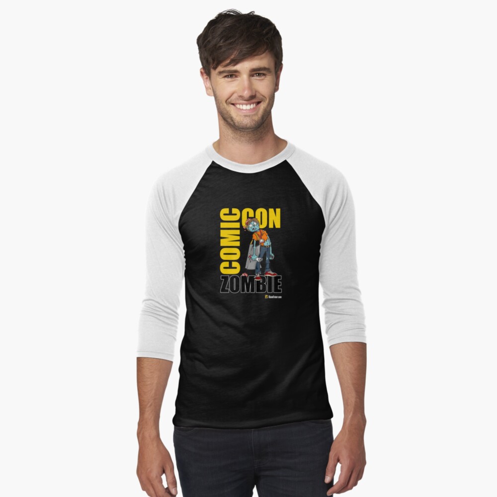 Item preview, Baseball ¾ Sleeve T-Shirt designed and sold by GeekFilter.