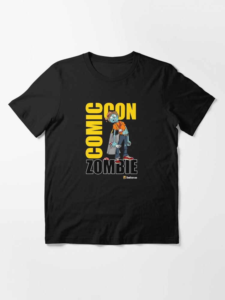 Thumbnail 3 of 7, Essential T-Shirt, Comic-Con Zombie designed and sold by GeekFilter.