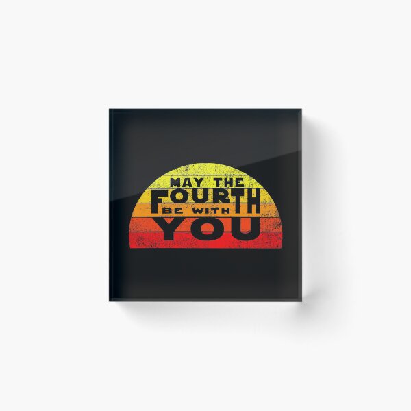 Item preview, Retro May the 4th Be With designed and sold by stalafit.
