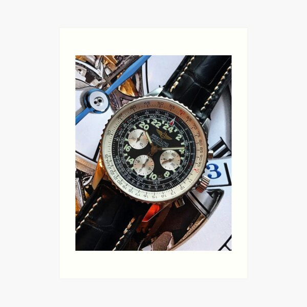Breitling Cosmonaute Art Print