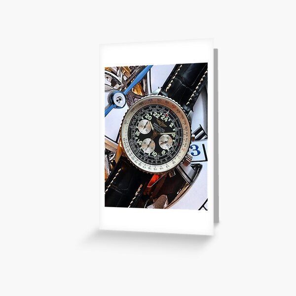 Breitling Cosmonaute Greeting Card