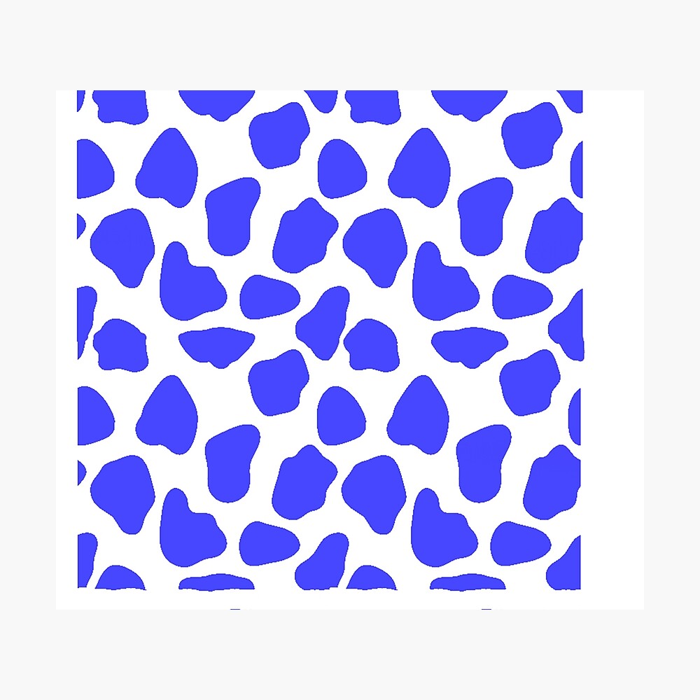 Blue Cow Print" A-Line Dress for Sale by laurencude | Redbubble