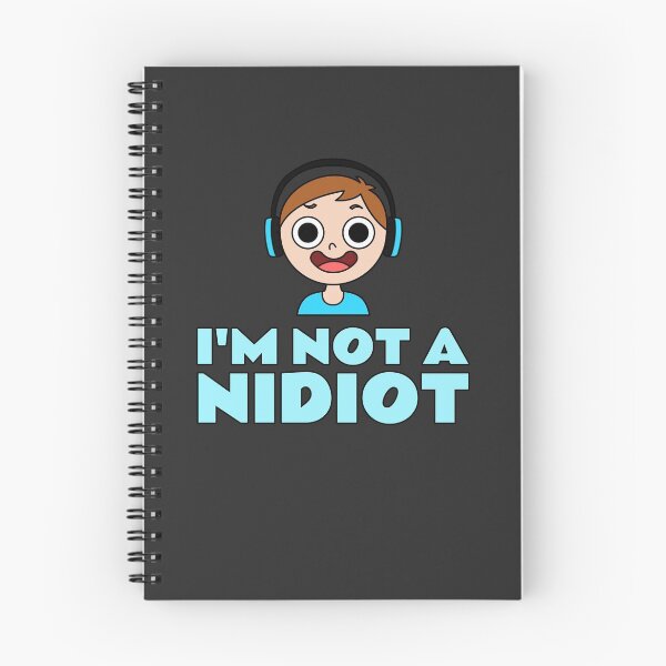 Item preview, I'm not a nidiot. Black. designed and sold by PrintPit.