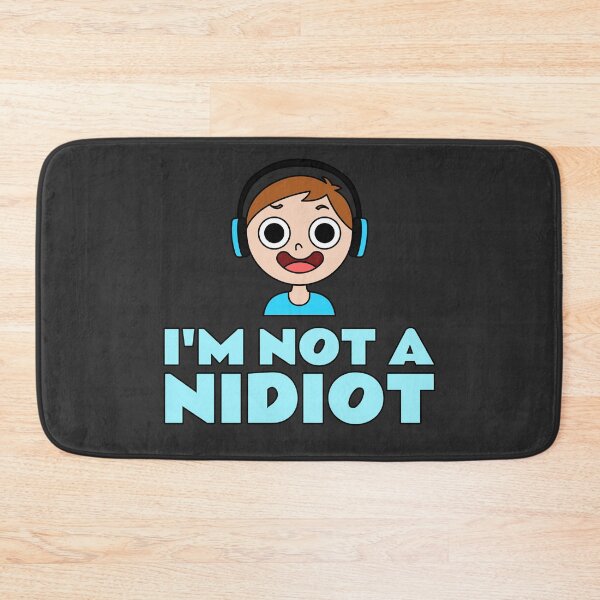 Item preview, I'm not a nidiot. Black. designed and sold by PrintPit.