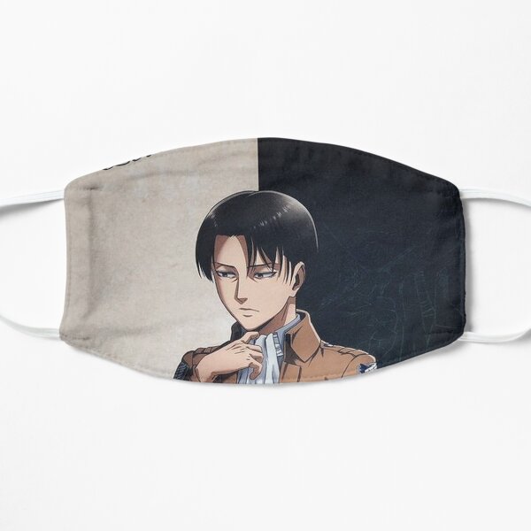 Attack on Titan Levi Ackerman Flat Mask