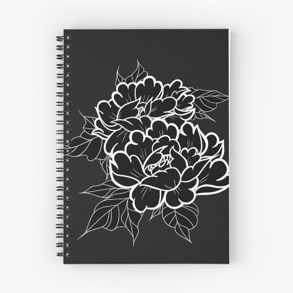 Item preview, Black peonies ver. 2 designed and sold by AnnaMork.
