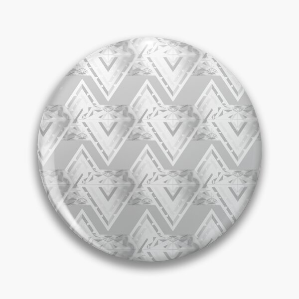 Item preview, White bright diamond zigzag pattern designed and sold by wagnerps.