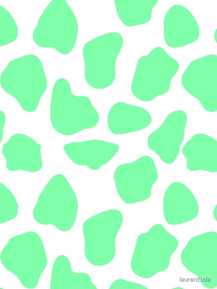 &Quot;Green Cow Print&Quot; Iphone Case &Amp; Cover By Laurencude | Redbubble