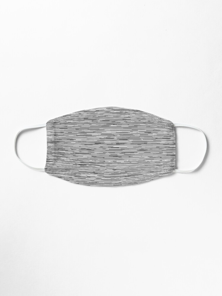 Alternate view of Modern Neutral Gray Lines Mask