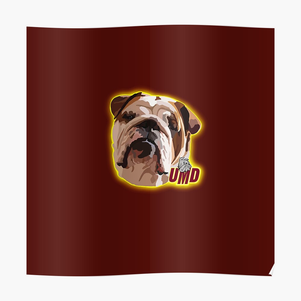 Minnesota Duluth Bulldogs Poster for Sale by antoneraaskane