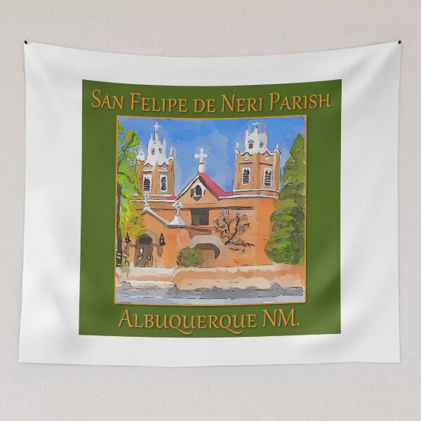 Item preview, San Felipe de Neri Parish, Albuquerque New Mexico - WelshDesigns designed and sold by welshdesigns.