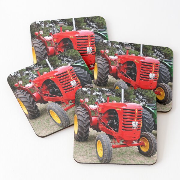 Item preview, Old red tractor designed and sold by FranWest.
