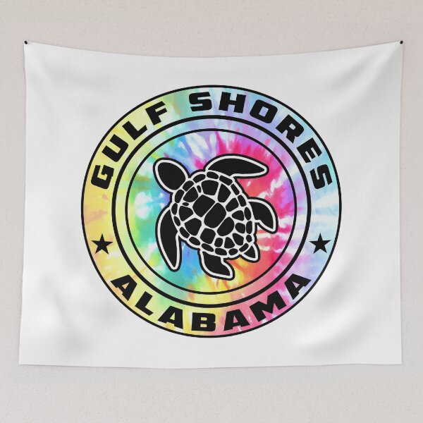 Item preview, Gulf Shores Alabama Sea Turtle AL designed and sold by DESTINATIONS DECAL.