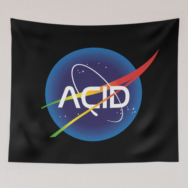 Item preview, NASA LOGO ON ACID designed and sold by TRELAB.