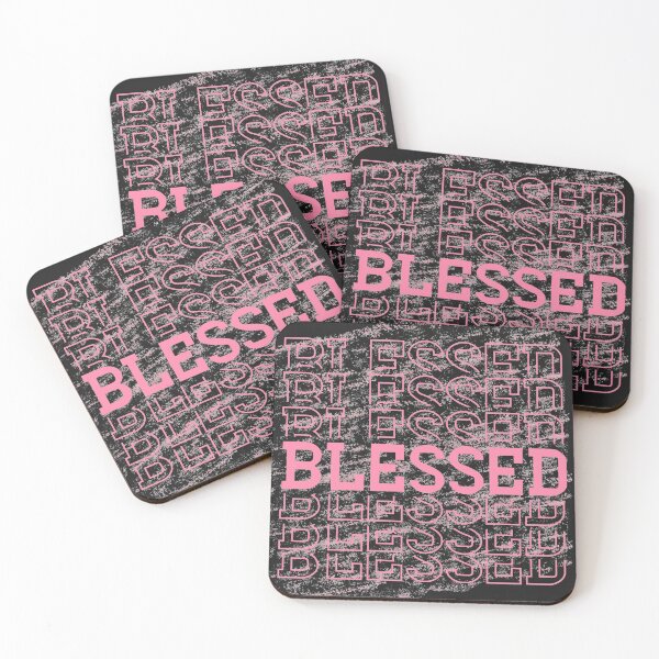 Item preview, Pink Blessed designed and sold by motivateme.