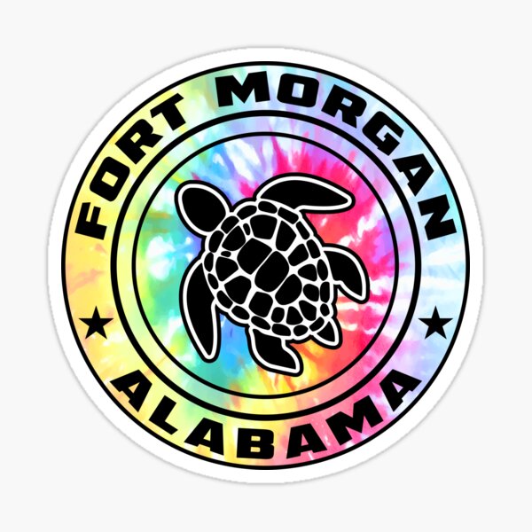 Item preview, Fort Morgan Alabama Sea Turtle AL designed and sold by DESTINATIONS DECAL.