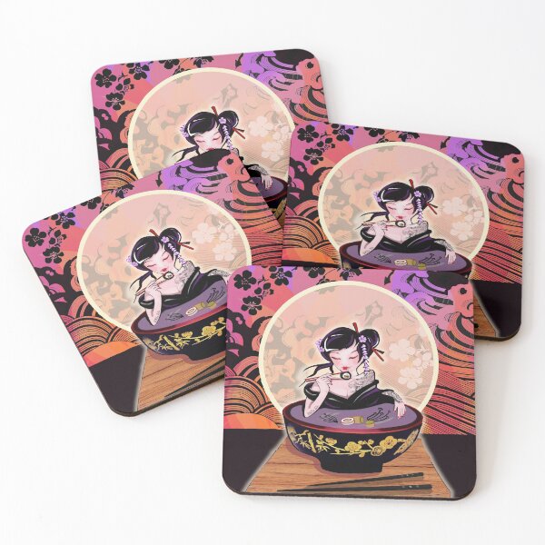 Item preview, Japan Geisha and the MOON designed and sold by PepitaZeta.