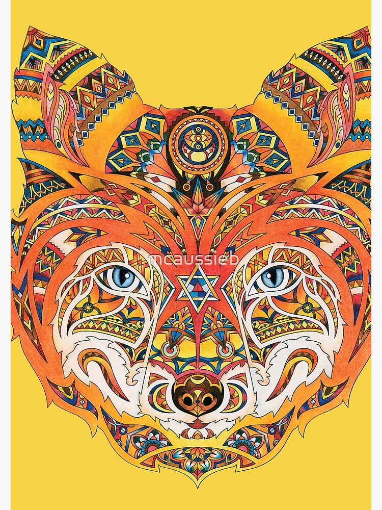 Cuaderno de espiral for Sale con la obra «Fox - Colorear para