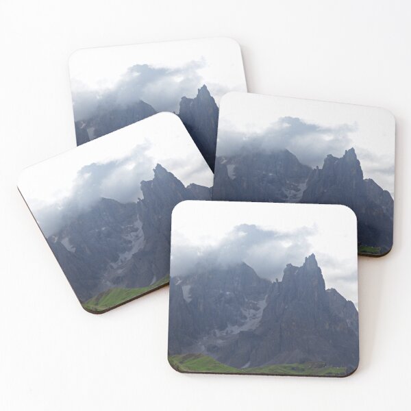 Item preview, Alps Mountains Black Peaks Landscape designed and sold by Anna Lemos.