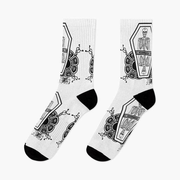 Item preview, Coffin skelton designed and sold by TrashTats.