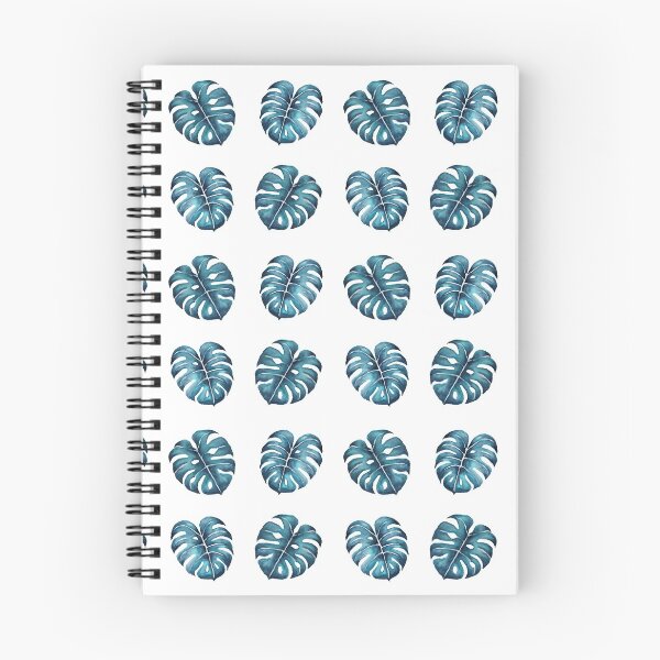 Item preview, Turquoise Tropical Leaf Set designed and sold by Sweetie Spicy.