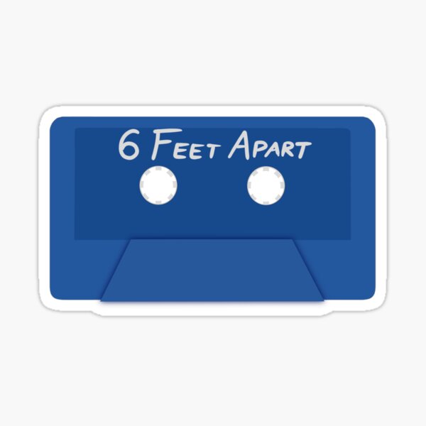 Item preview, 6 Feet Apart Cassette designed and sold by Squiggol.
