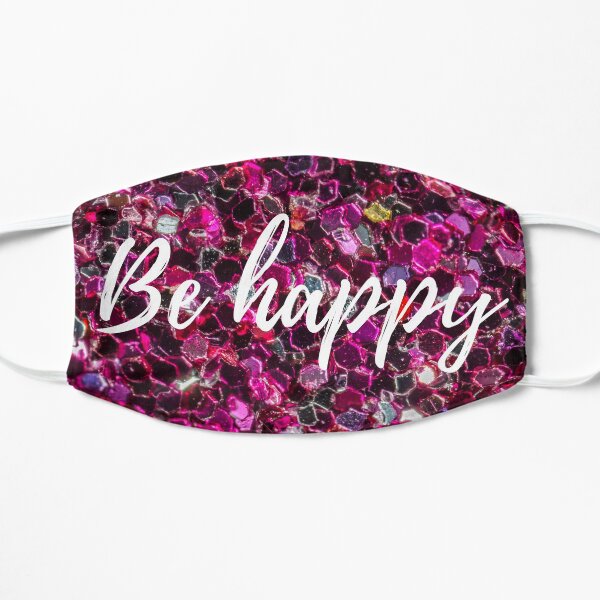 Be Happy face mask Unisex Washable Reusable Face & Mouth Mask