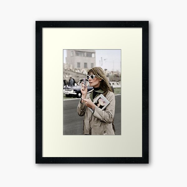 Item preview, Françoise Hardy in colour  designed and sold by Rachel   Whimpenny.