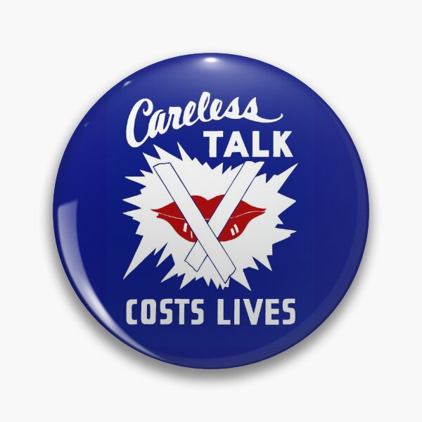 Item preview, Careless Talk Costs Lives - Red Lips designed and sold by warishellstore.