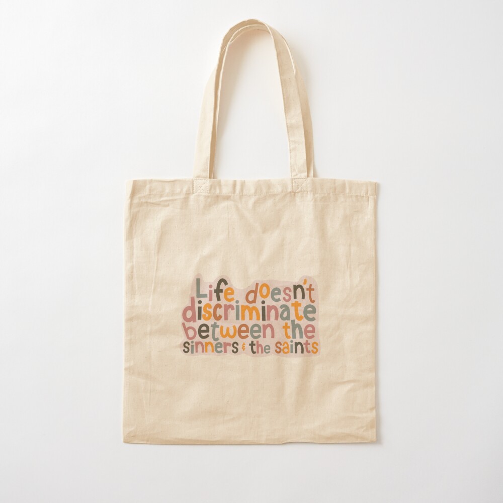 Musical Tote Bag Theres A Million Things I Havent Done But Just You Wait Musical Reusable Tote Bag