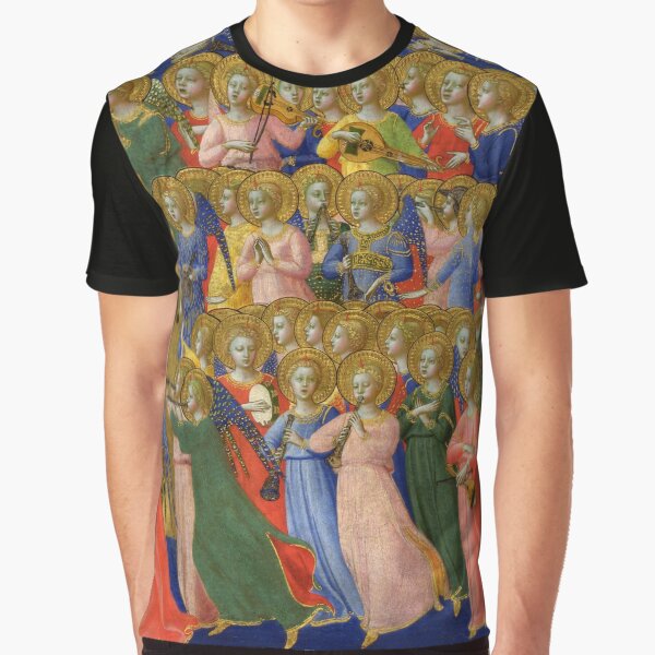 Item preview, Fra Angelico (Guido di Pietro) "Christ Glorified in the Court of Heaven" detail 1 designed and sold by Alexandra Dahl.