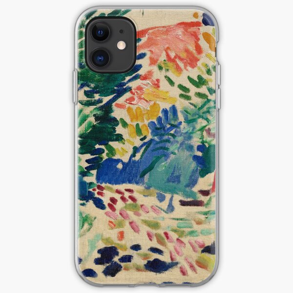 Henri Matisse - Landscape At Collioure - Exhibition Poster iPhone Soft Case