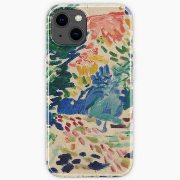 Henri Matisse - Paysage à Collioure - Affiche d'exposition Coque souple iPhone