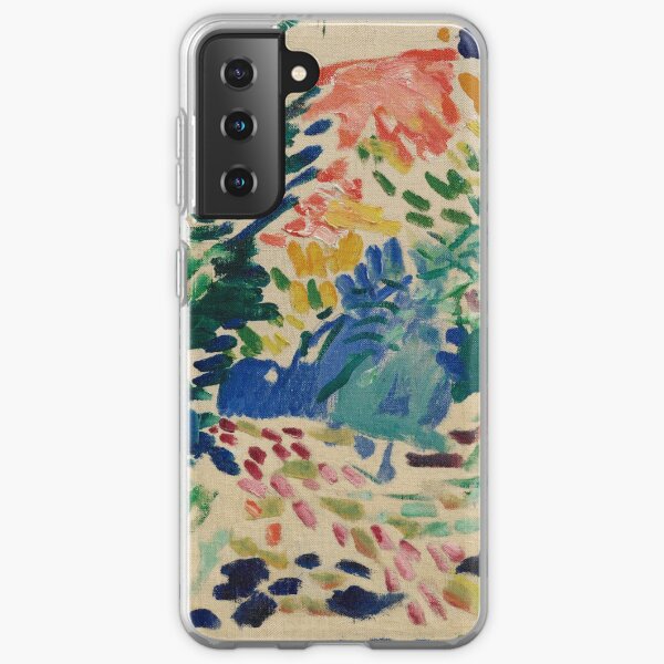 Henri Matisse - Landscape At Collioure - Exhibition Poster Samsung Galaxy Soft Case