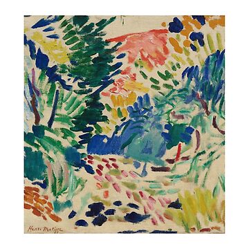 Artwork thumbnail, Henri Matisse - Landscape At Collioure - Exhibition Poster by studiofrivolo