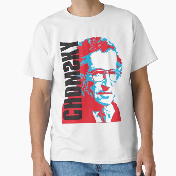 Artikel-Vorschau von Chomsky rot und blau, designt und verkauft von DJVYEATES.