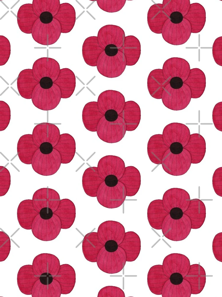 Thumbnail 4 of 4, iPhone Case, Red Ink Poppy designed and sold by Sally Cummings.