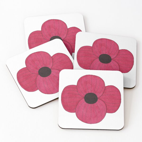 Item preview, Red Ink Poppy designed and sold by Sally Cummings.