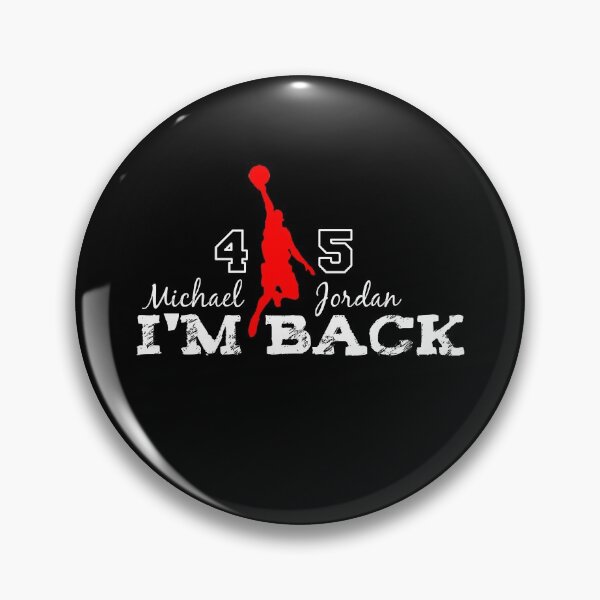 Item preview, Michael Jordan i'm back, funny shirt designed and sold by ahmedelatitt.