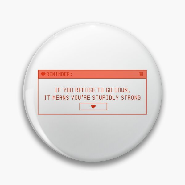 BNHA - BAKUGOU QUOTE Pin