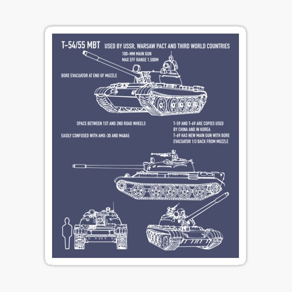 Russian Tank Stickers Redbubble - t54 roblox